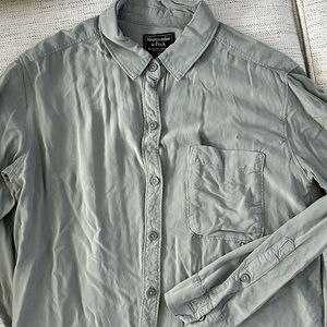 Sage button down shirt